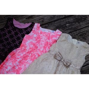 *Bundle of 3 little girl dresses*